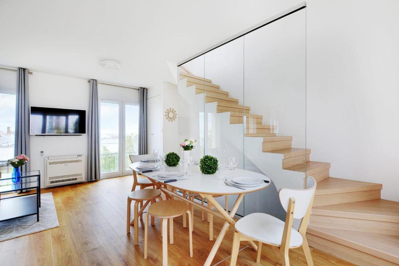 Apartmán Exceptional Triplex With Terrace - Montmartre Paříž Exteriér fotografie